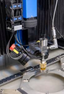 Alphajet TVL skärverktyg och flexibla fixturramar. Foto: Klas Wallström, WJS
