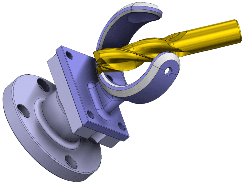 Mastercams gradning stödjer nu mer än bara kulfräsar och fasfräsar. Verktygsbanan stödjer nu också en fast kontaktpunkt på raka eller koniska verktyg. Denna inställning styr verktygets kontaktpunkt under bearbetning vilket resulterar i en femaxlig valsfräsning som ger en fint gradad kant. Man behöver inga fler specialverktyg vilket leder till lägre verktygskostnader, kortare cykeltider och även enklare programmering.